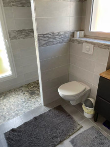 Photo de galerie - Visite après chantier. Client satisfait 