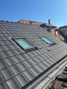 Photo de galerie - Rénovation complète d’une toiture avec Isolation 