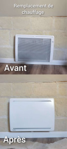 Photo de galerie - Changement de radiateur 