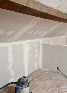 Photo de galerie - Plâtrerie peinture 
bande a joint 
dispose de tout le matériel 
aspirateur ponceuse girafe 