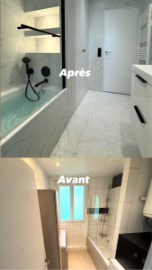 Photo de galerie - Rénovation de salle de bain