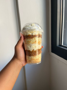Photo de galerie - Layer cup spéculos caramel