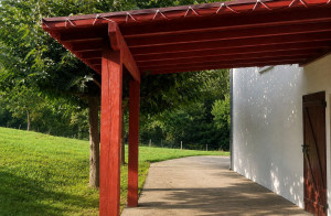 Photo de galerie - Pergola faites sur mesure