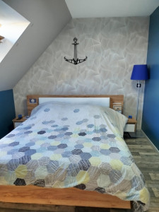 Photo de galerie - Pose de papier peint et peinture