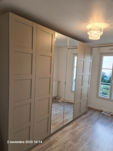 Photo de galerie - Ma Dernière Réalisation  PAX IKEA
