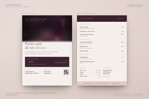 Photo de galerie - Graphisme - Création flyer - plaquette 