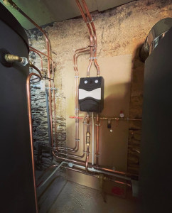 Photo de galerie - Pose et raccordement de Ballon tampon 2000L 