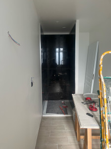 Photo de galerie - Faïence salle de bains 1,20/0.60 