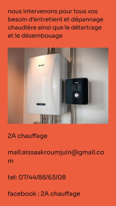 Photo de galerie - Entretien dépannage toute chaudière 