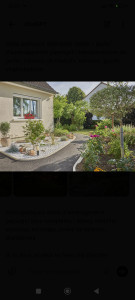 Photo de galerie - Création de bordure, coulage d'un enrobée 
