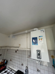 Photo de galerie - Installation chaudière à gaz 