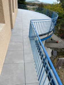 Photo de galerie - Dalle sur plot 