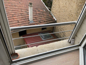 Photo de galerie - Garde-corps fenêtre acier inoxydable 