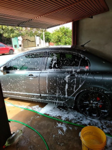 Photo de galerie - Nettoyage de voiture à domicile 