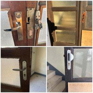 Photo de galerie - Suite à vandalisme changement de poignée et cylindre 