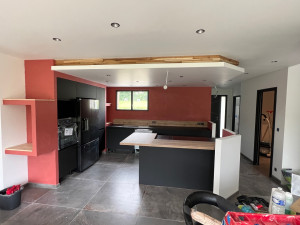 Photo de galerie - Pose et agencement d’une cuisine Cuisinella