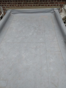 Photo de galerie - Rechapage membrane PVC 