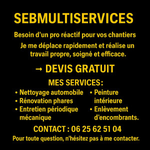 Photo de galerie - Multiservices 