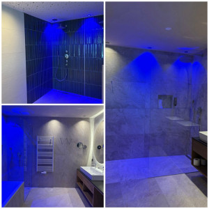 Photo de galerie - Rénovation complète Salle de bain pose douche, italienne et baignoire