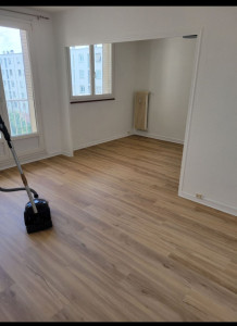 Photo de galerie - Pose de parquet PVC 