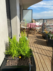 Photo de galerie - Aménagement balcon terrasse 