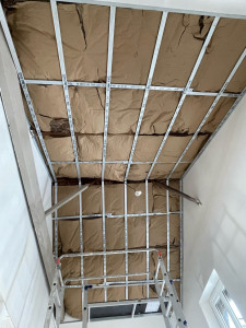 Photo de galerie - Création du plafond, rampant 