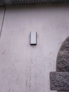 Photo de galerie - Posé d’une applique extérieur étanche 