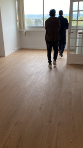 Photo de galerie - Pose parquet 
