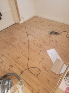 Photo de galerie - Posé parquet