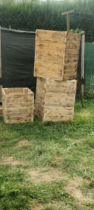 Photo de galerie - Jardinières en palettes