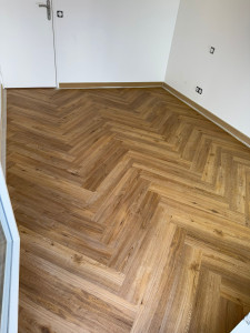 Photo de galerie - Pose de parquet - Revêtement de sol