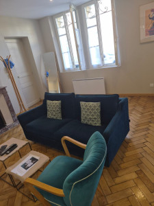 Photo de galerie - Nettoyage et entretien du salon chez un particulier.