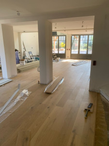 Photo de galerie - Pose de parquet - Revêtement de sol