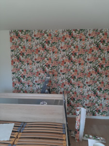 Photo de galerie - Pause de papier peint à raccord