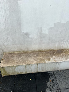 Photo de galerie - Nettoyage d’une terrasse à Meaux - AVANT