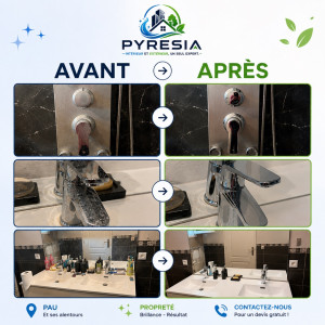 Photo de galerie - Avant après ménage salle de bain  