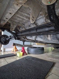 Photo de galerie - Remplacement train arrière peugeot 206 