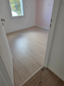 Photo de galerie - Pose de parquet flottant 