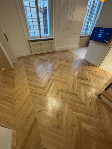 Photo de galerie - Parquet pose