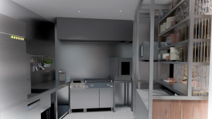 Photo de galerie - Optimisation de cuisine professionnelle pour un restaurant et aménagement de la salle