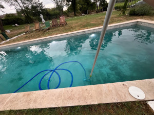 Photo de galerie - Nettoyage bassin