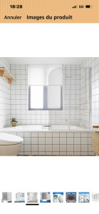 Photo de galerie - Carrlage de salle de bain et montage de sanitaires 