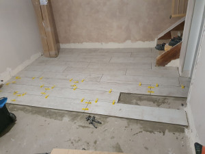 Photo de galerie - Pose de parquet - Revêtement de sol