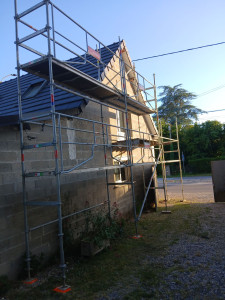 Photo de galerie - Echafaudage monté et louer
