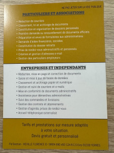 Photo de galerie - MES DIFFERENTES PRESTATIONS