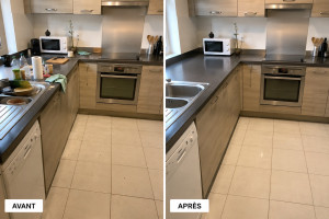 Photo de galerie - Cuisine avant / après 