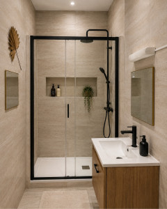 Photo de galerie - Rénovation salle de bain 