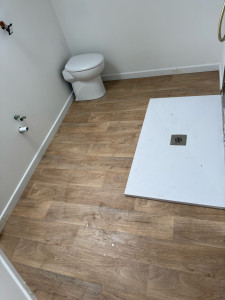 Photo de galerie - Salle de bain en vinyle
