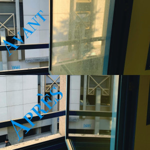 Photo de galerie - Remise en état des vitres 