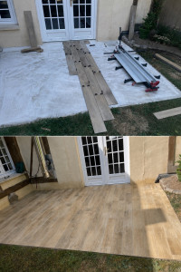 Photo de galerie - Je pose aussi ce type de parquet 